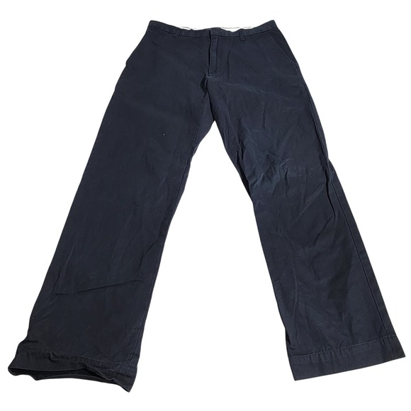 Banana Republic Other - Banana Republic Mens Navy Blue Cotton Chino Pants Straight Leg 32x32 RN54023